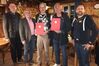 Martin Kreutz, Josef Anzenberger, Fran Plachi, Julius Lebhaft und Matthias Amann